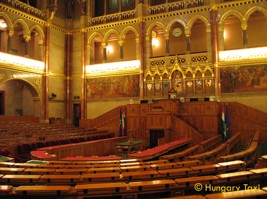 National Assembly is the parliament of Hungary. The unicameral body consists of 386 members elected to 4-year terms. The Assembly includes 25 standing committees to debate and report on introduced bills and to supervise the activities of the ministers. The assembly has met in the Hungarian Parliament Building in Budapest since 1902.