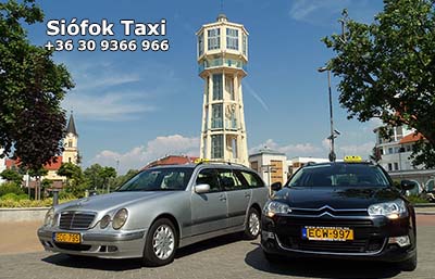Taxi Siófok – for maximum of 4 persons